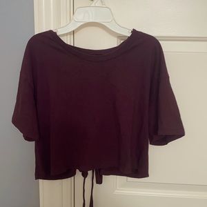 Aeropostale Cropped Shirt!